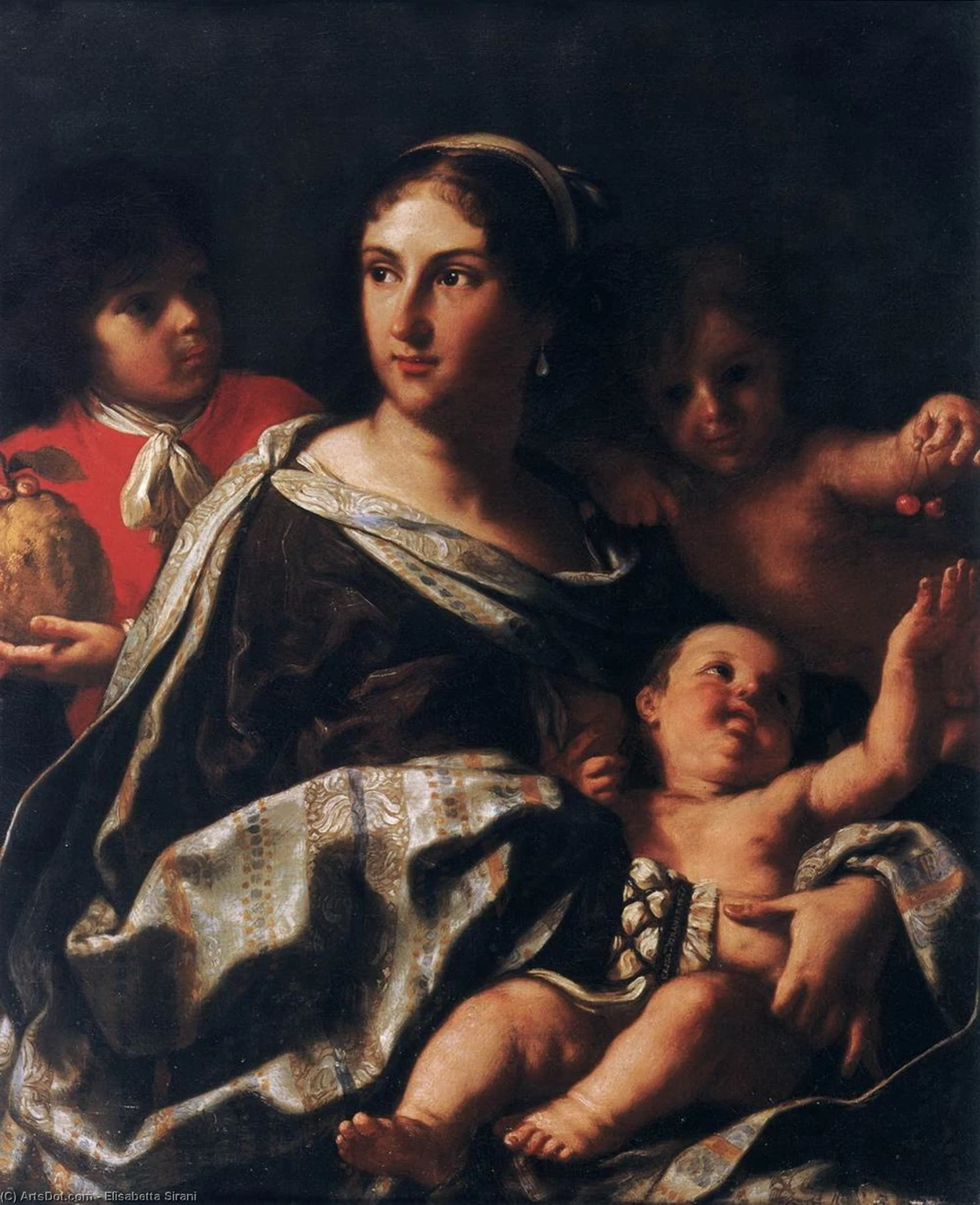 Ritratto di Anna Maria Ranuzzi Marsigli come Carità - Bologna